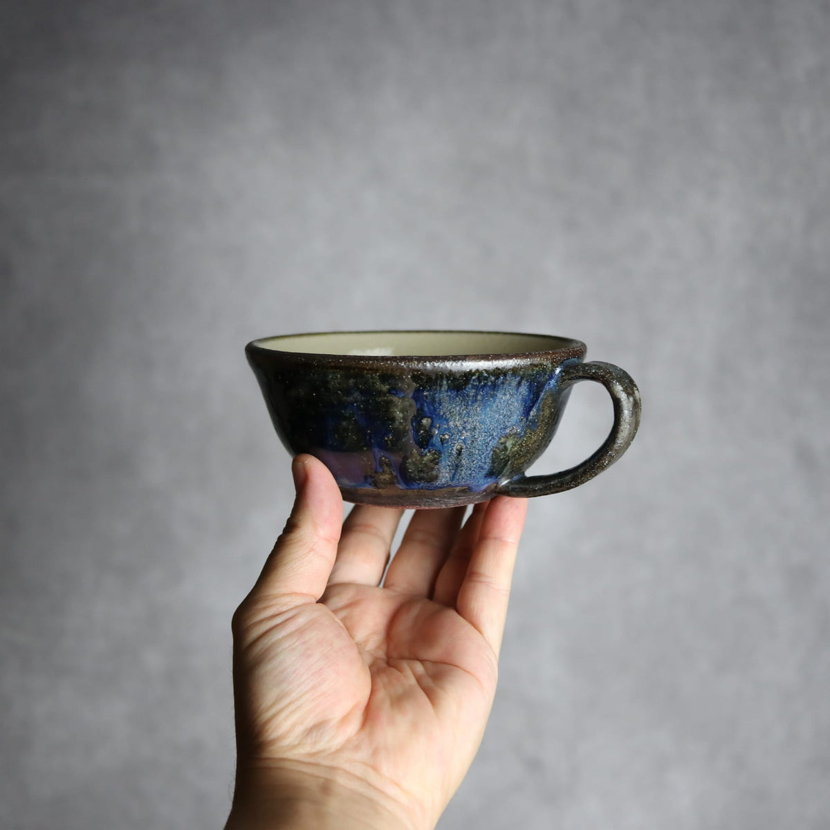 スープカップ1 孔雀 やちむん 陶器 sui