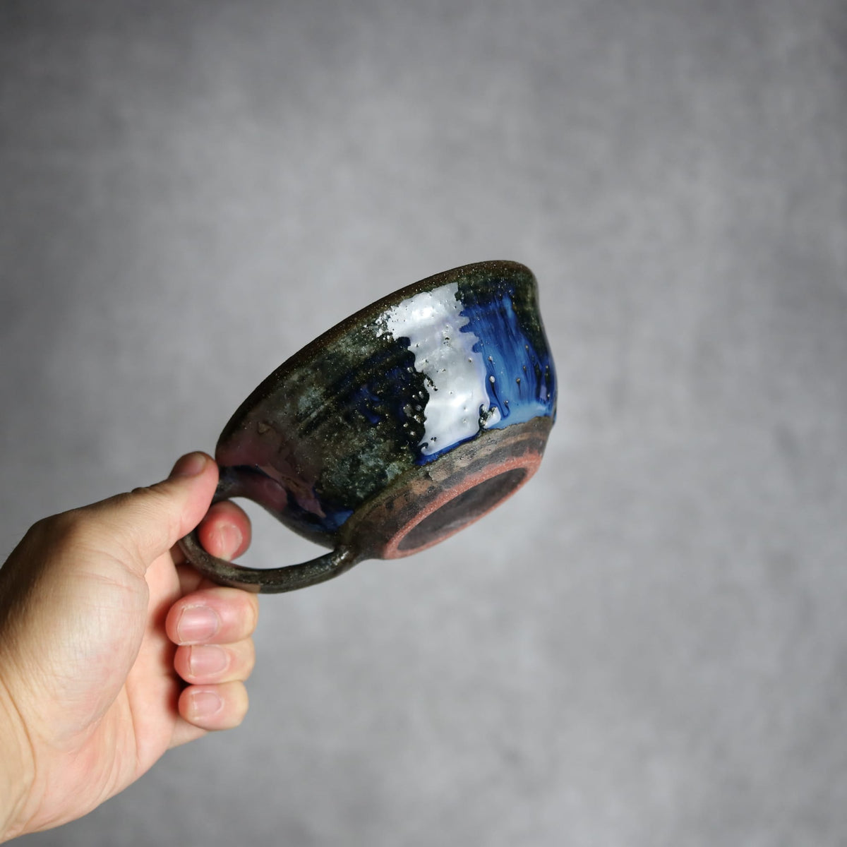 スープカップ1 孔雀 やちむん 陶器 sui