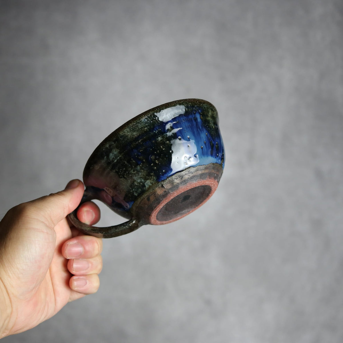 スープカップ1 孔雀 やちむん 陶器 sui