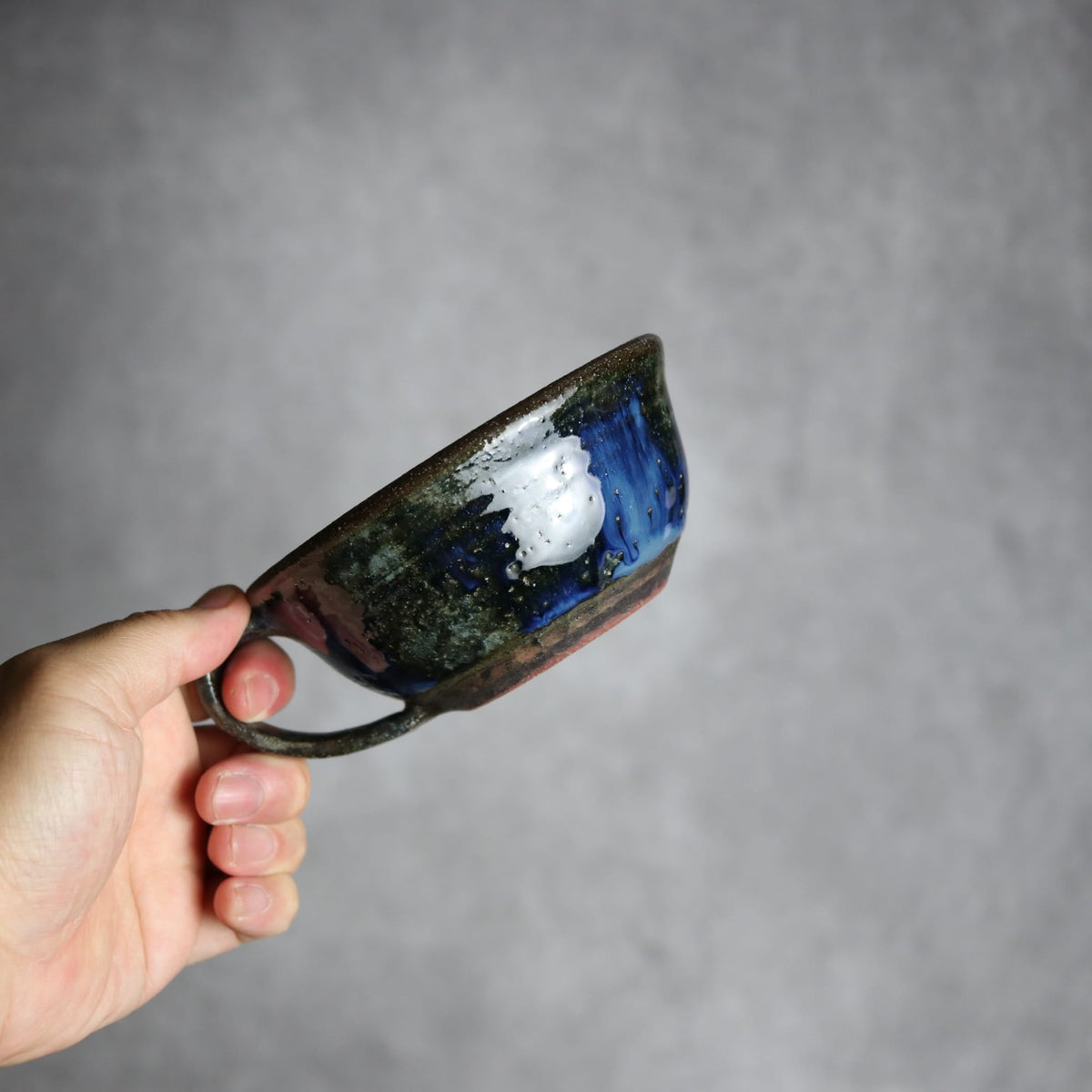 スープカップ1 孔雀 やちむん 陶器 sui