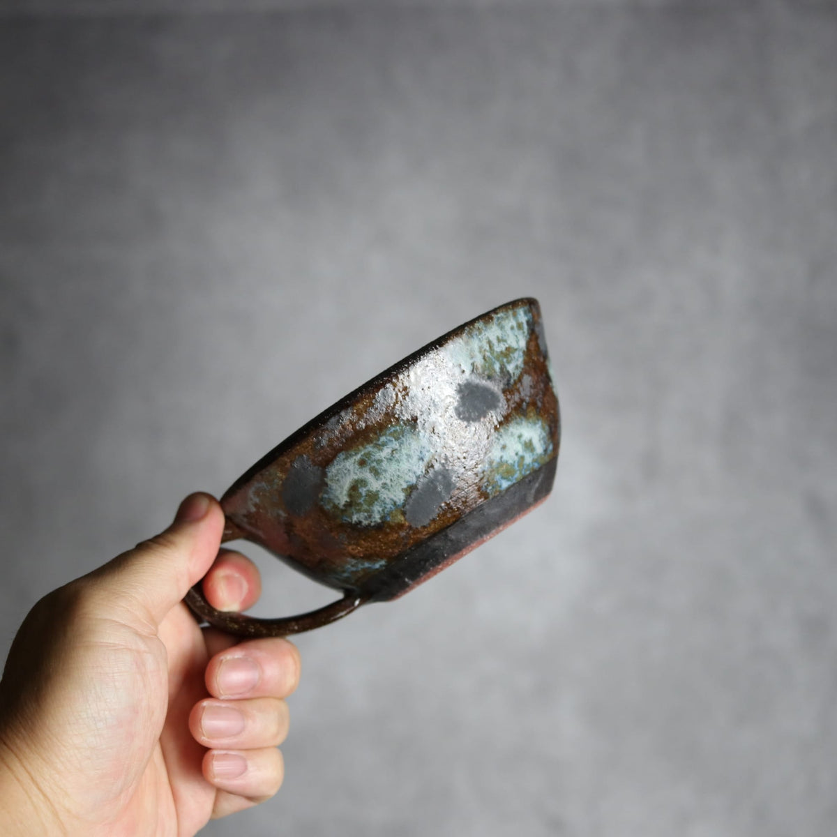 スープカップ1 黒シリーズ やちむん 陶器 sui