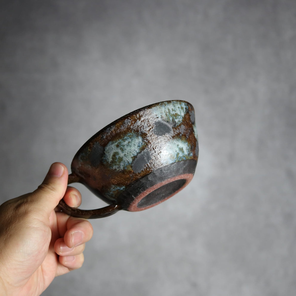 スープカップ1 黒シリーズ やちむん 陶器 sui