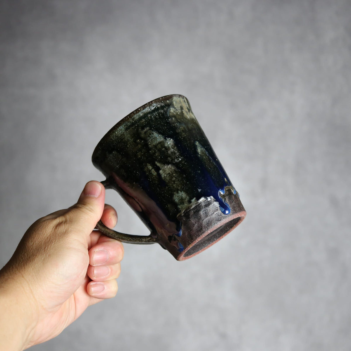 ビアマグ1 孔雀 やちむん 陶器 sui