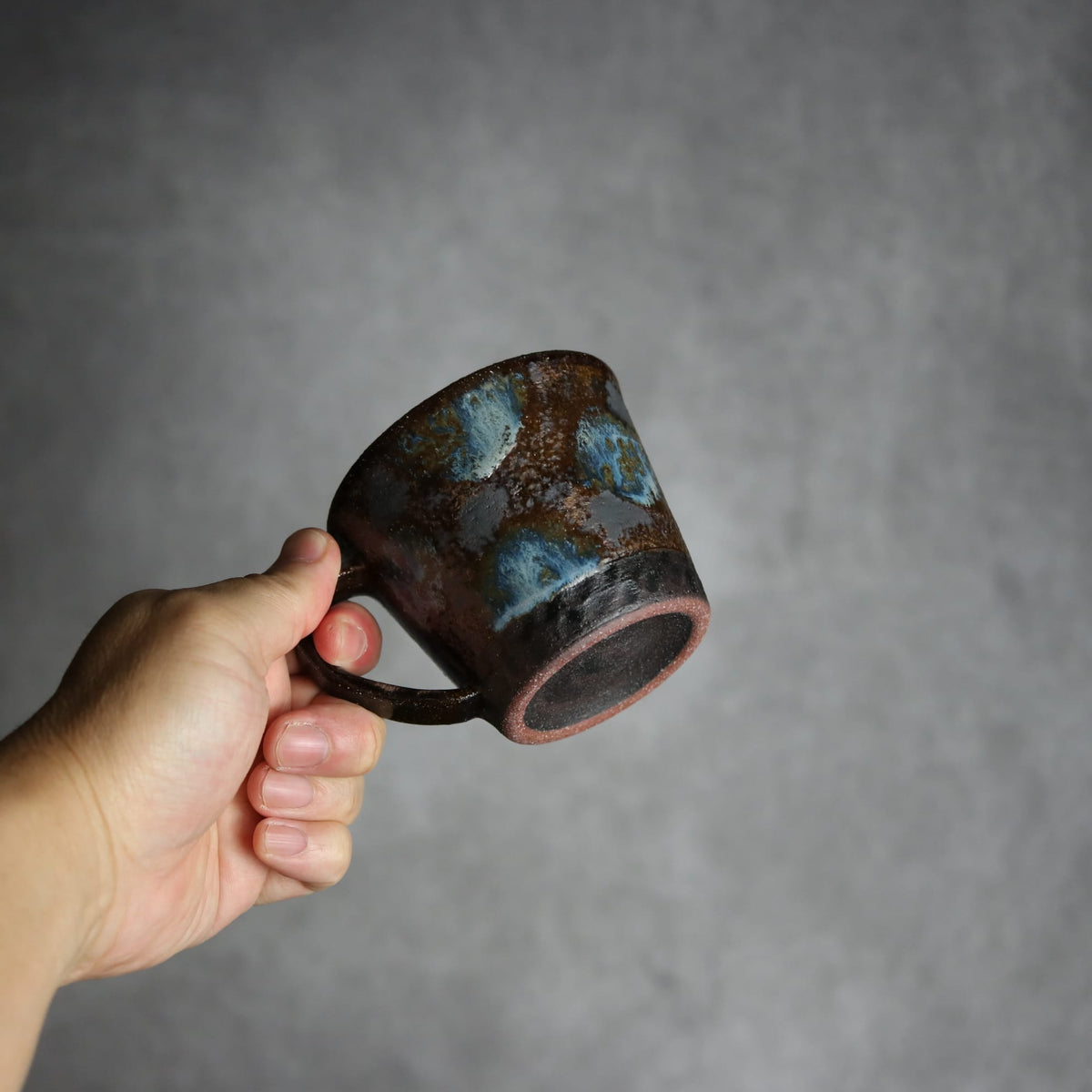 コーヒーカップ1 黒シリーズ やちむん 陶器 sui