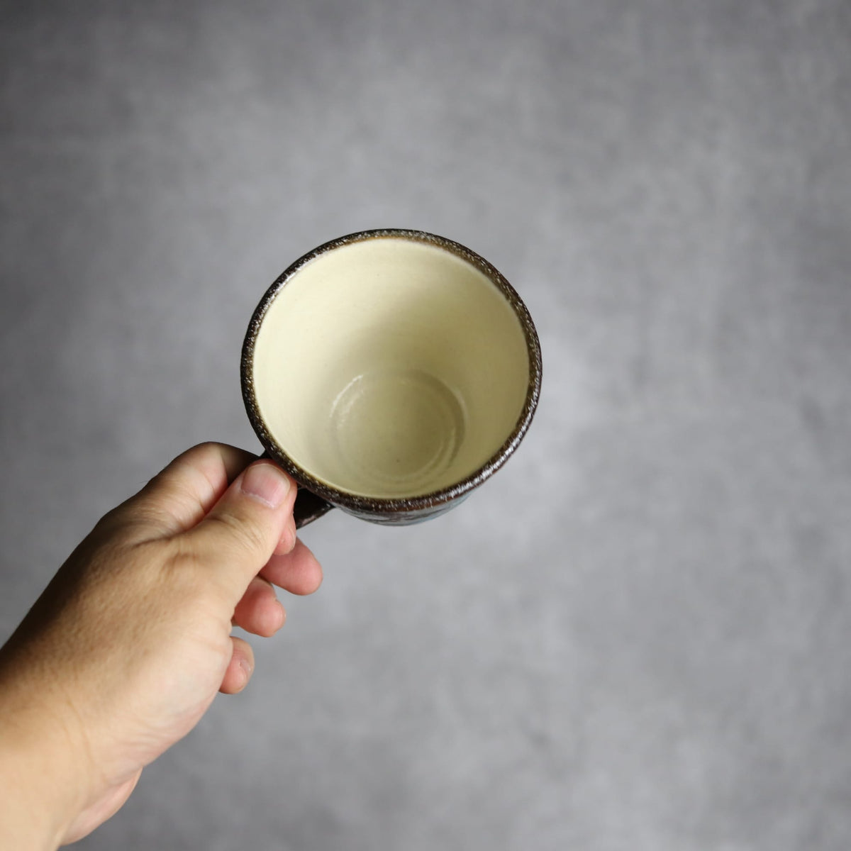 コーヒーカップ1 黒シリーズ やちむん 陶器 sui