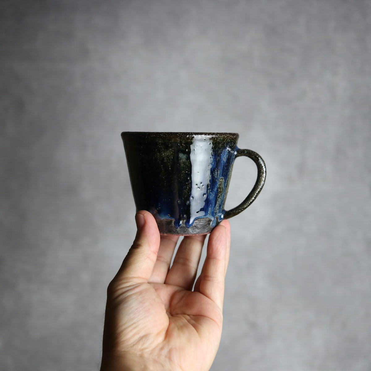 コーヒーカップ1 孔雀 やちむん 陶器 sui