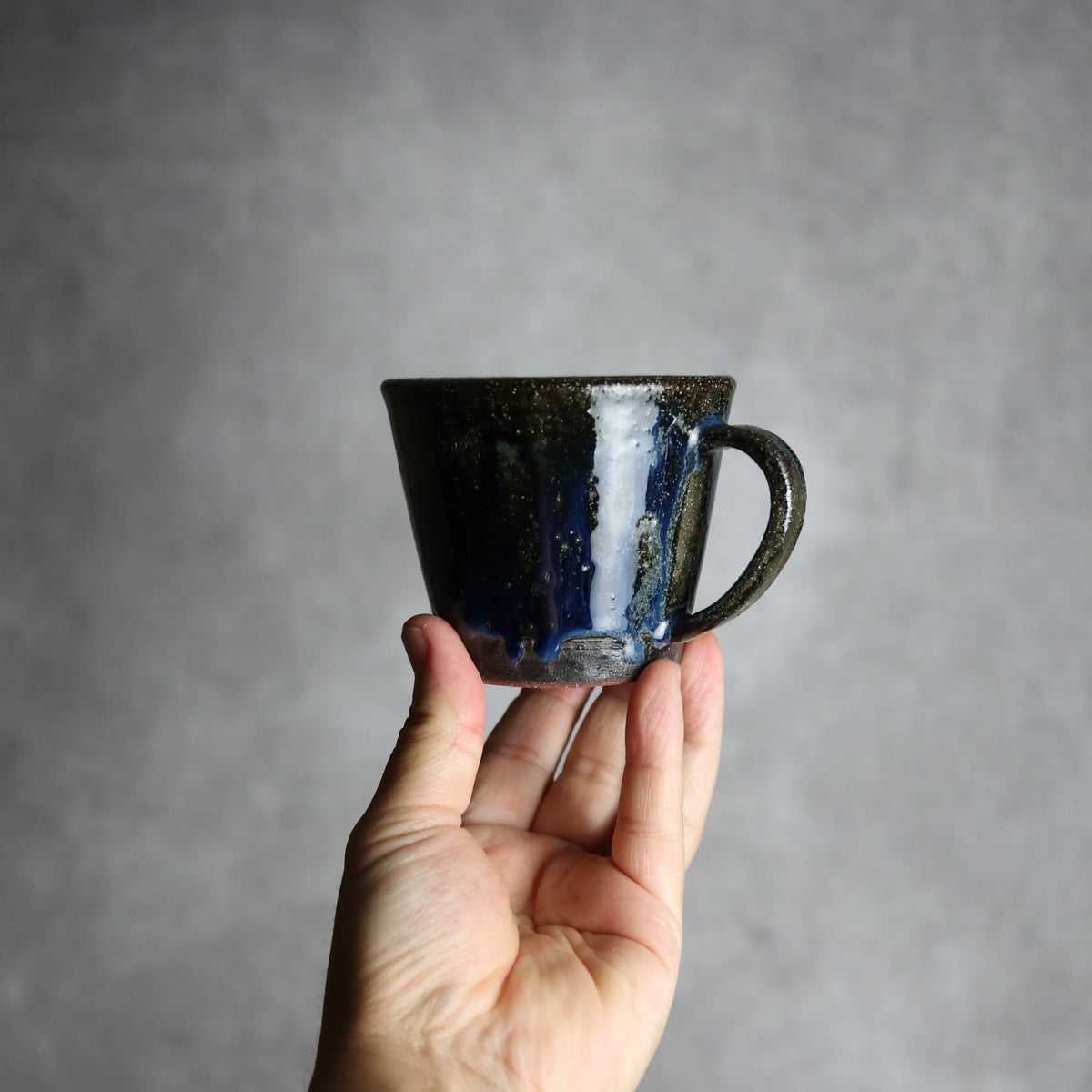 コーヒーカップ1 孔雀 やちむん 陶器 sui