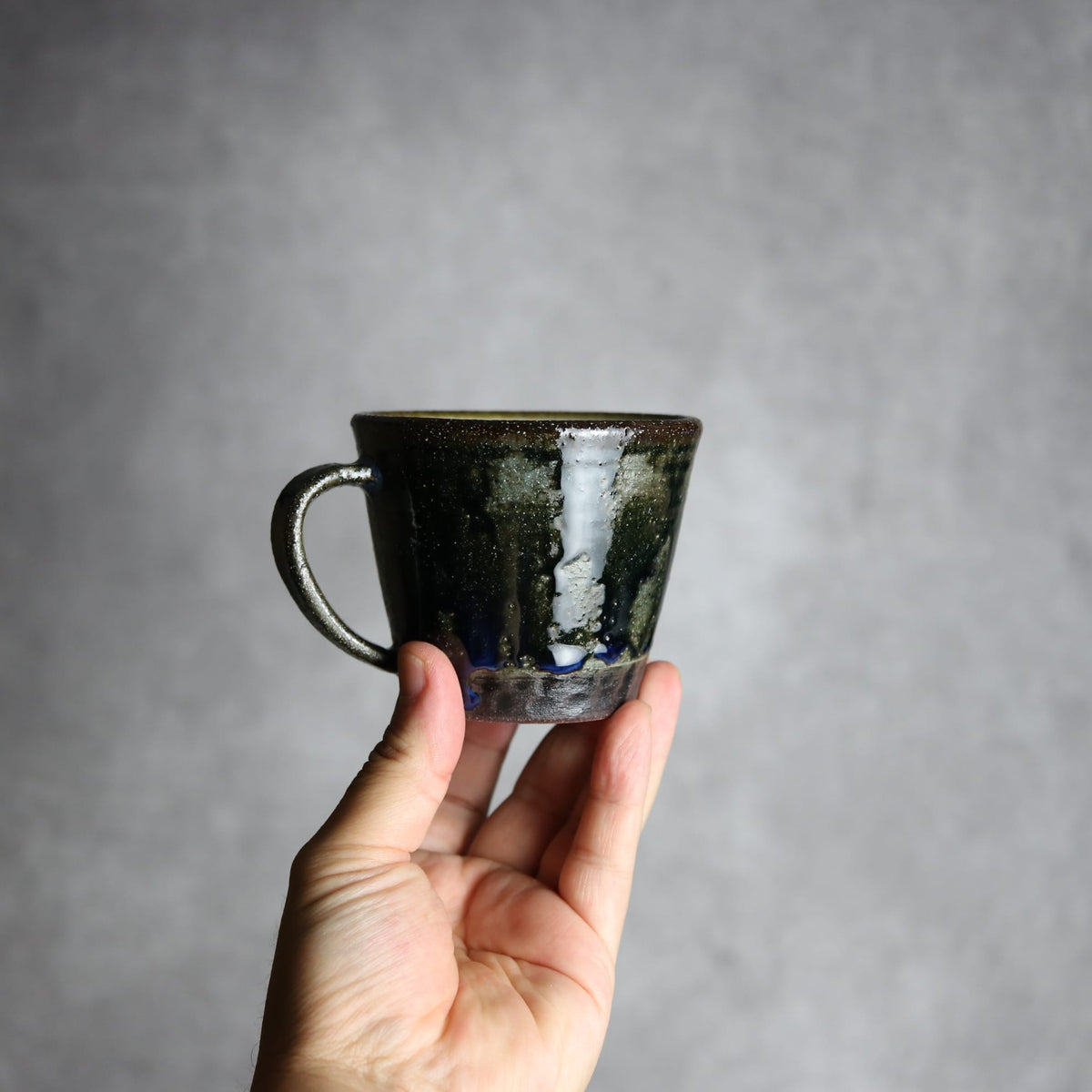 コーヒーカップ1 孔雀 やちむん 陶器 sui