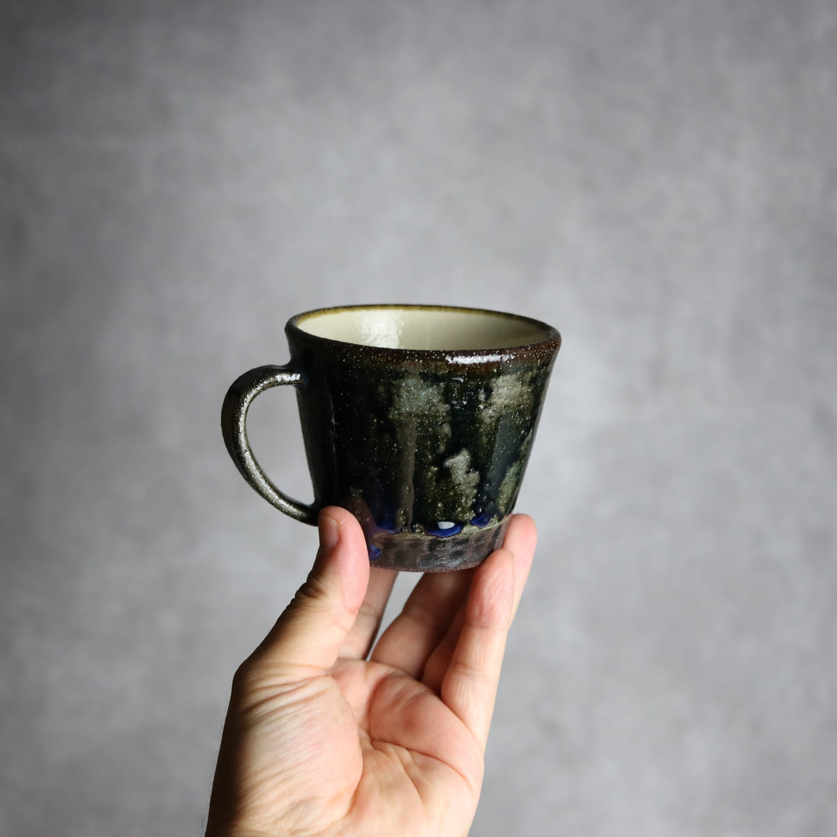 コーヒーカップ1 孔雀 やちむん 陶器 sui
