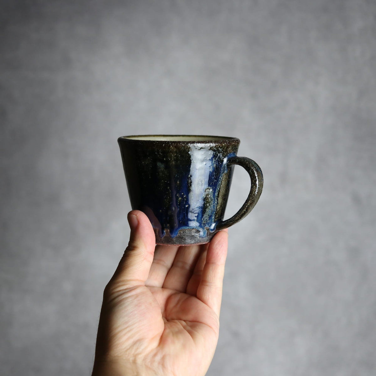 コーヒーカップ1 孔雀 やちむん 陶器 sui