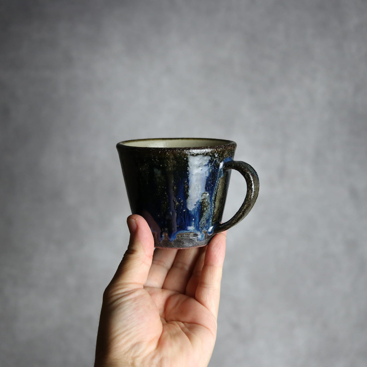コーヒーカップ1 孔雀 やちむん 陶器 sui
