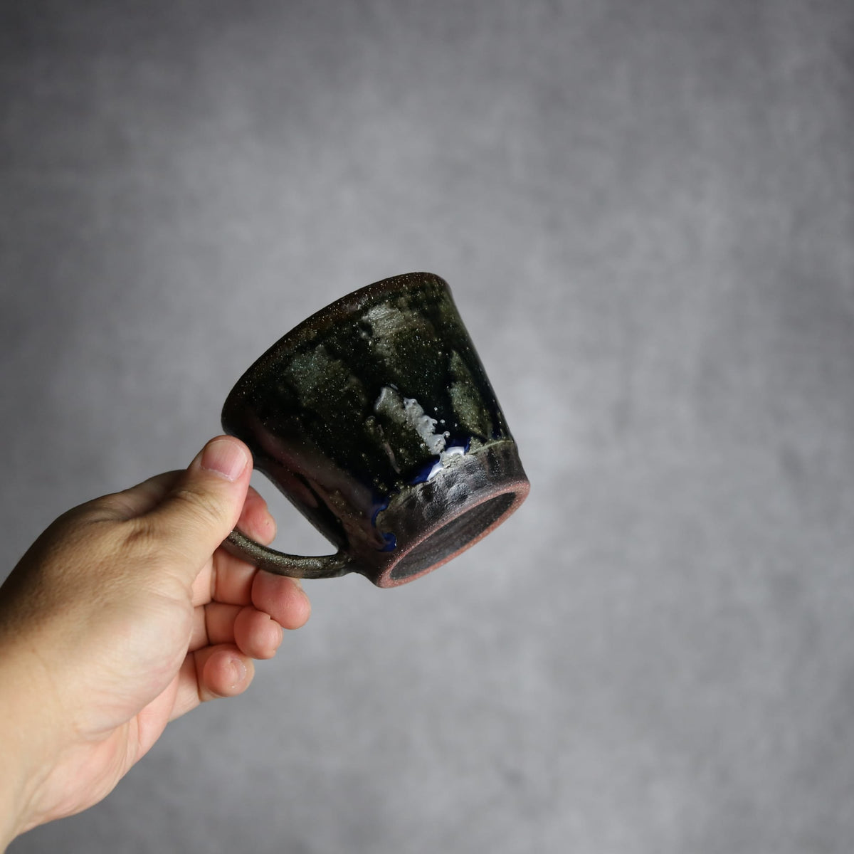 コーヒーカップ1 孔雀 やちむん 陶器 sui