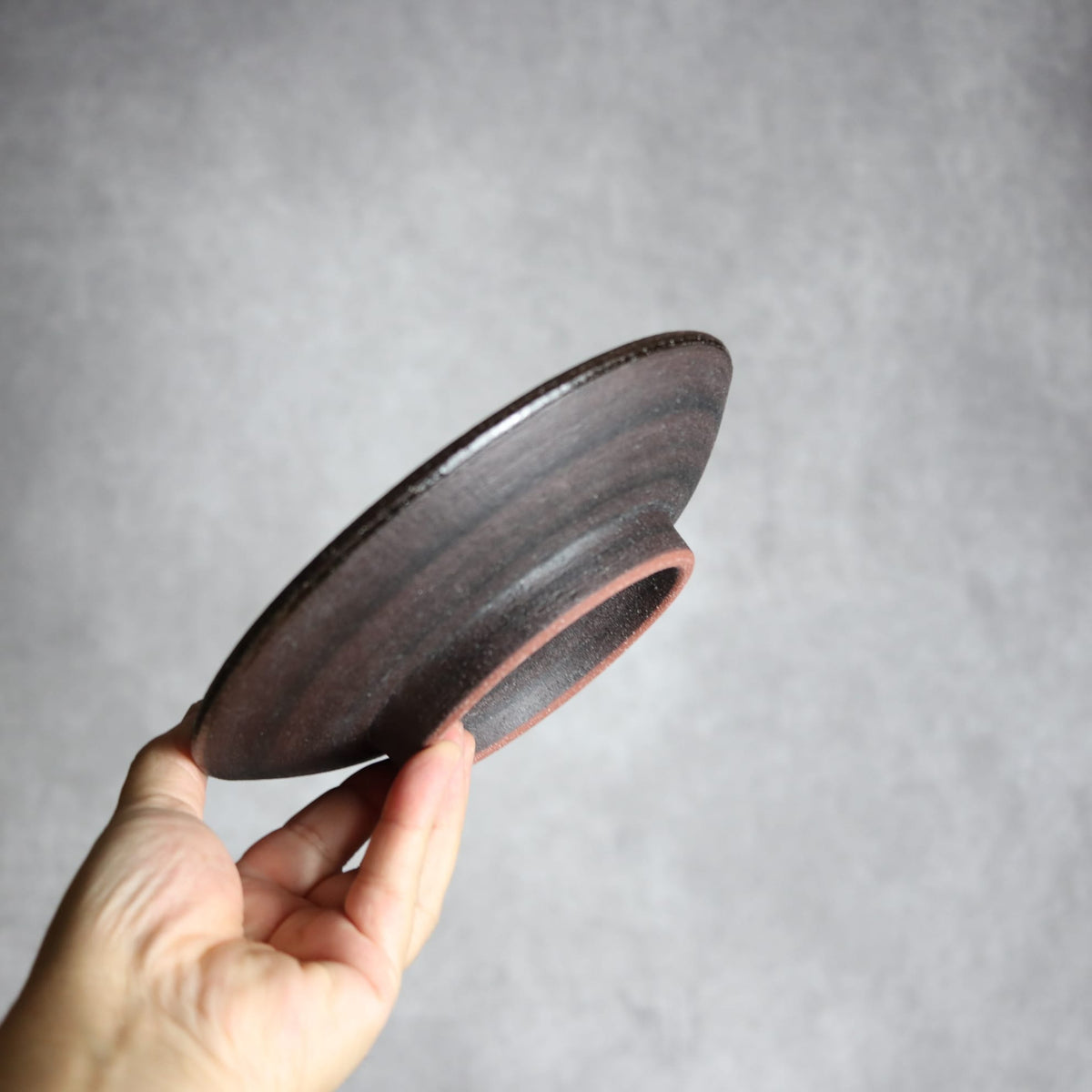 6寸皿1 黒シリーズ やちむん 陶器 sui