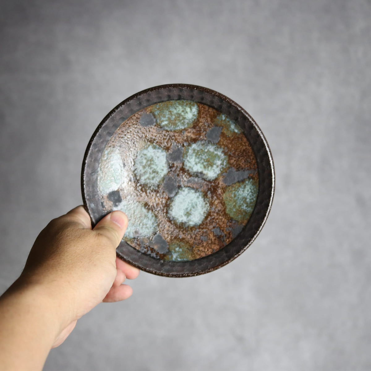 5寸皿1 黒シリーズ やちむん 陶器 sui
