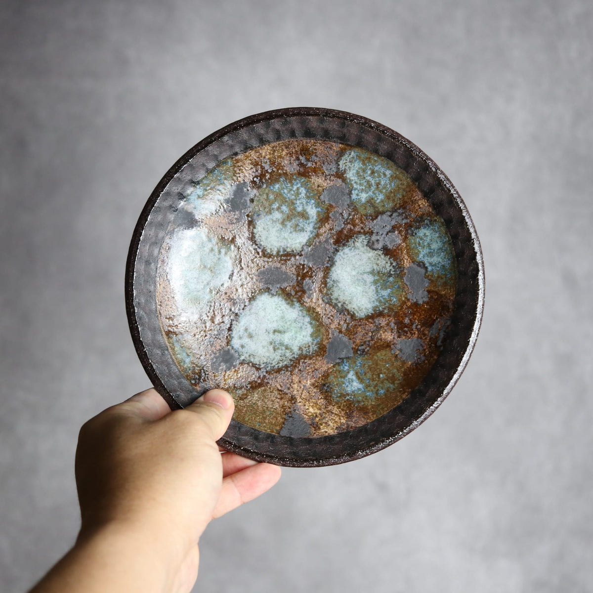 6寸皿2 黒シリーズ やちむん 陶器 sui