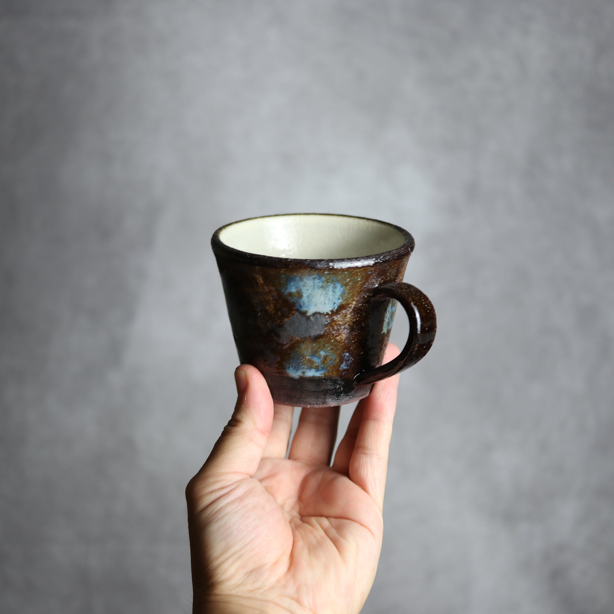 sui - コーヒーカップ1 黒シリーズ やちむん 陶器 sui - mundasui