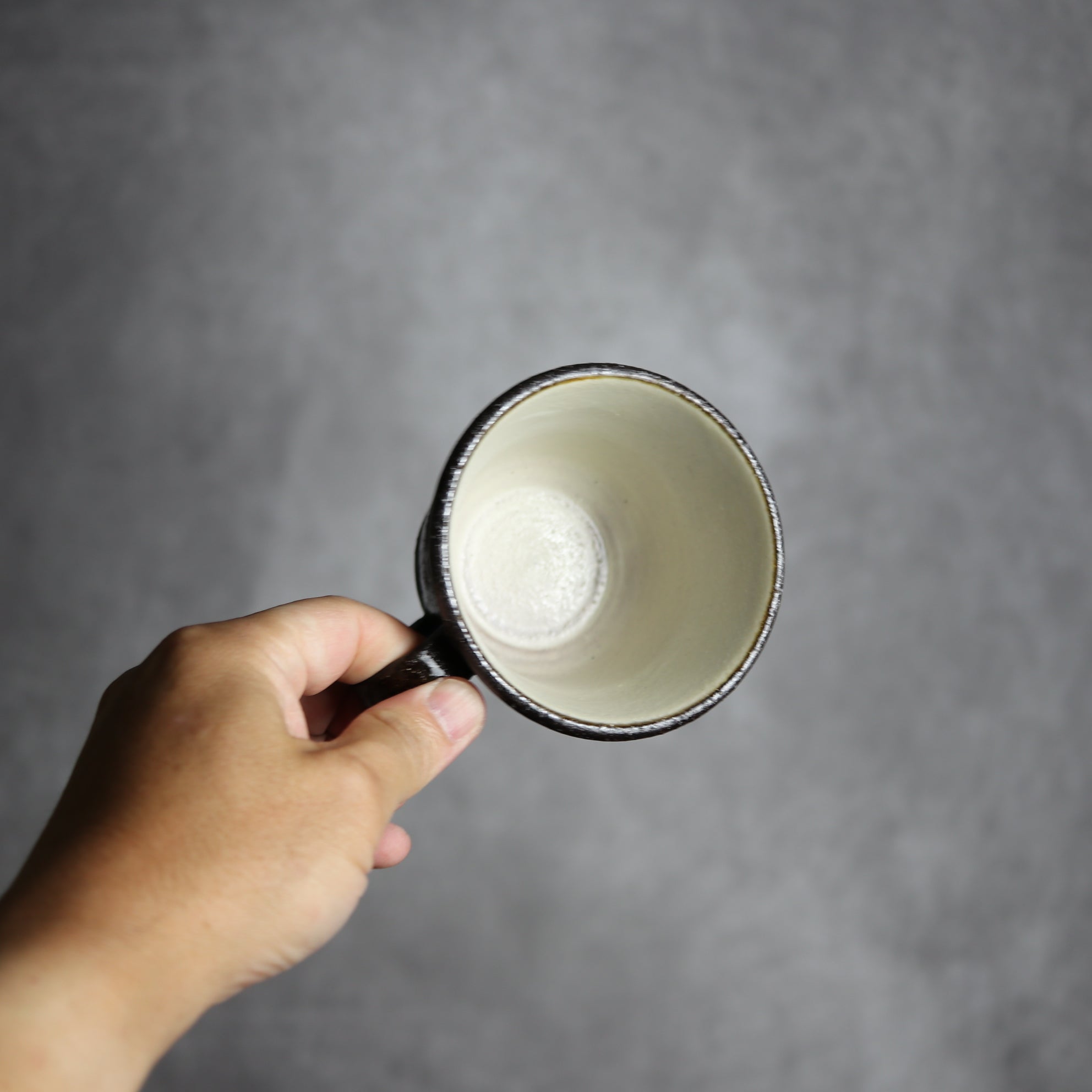sui - コーヒーカップ1 黒シリーズ やちむん 陶器 sui - mundasui
