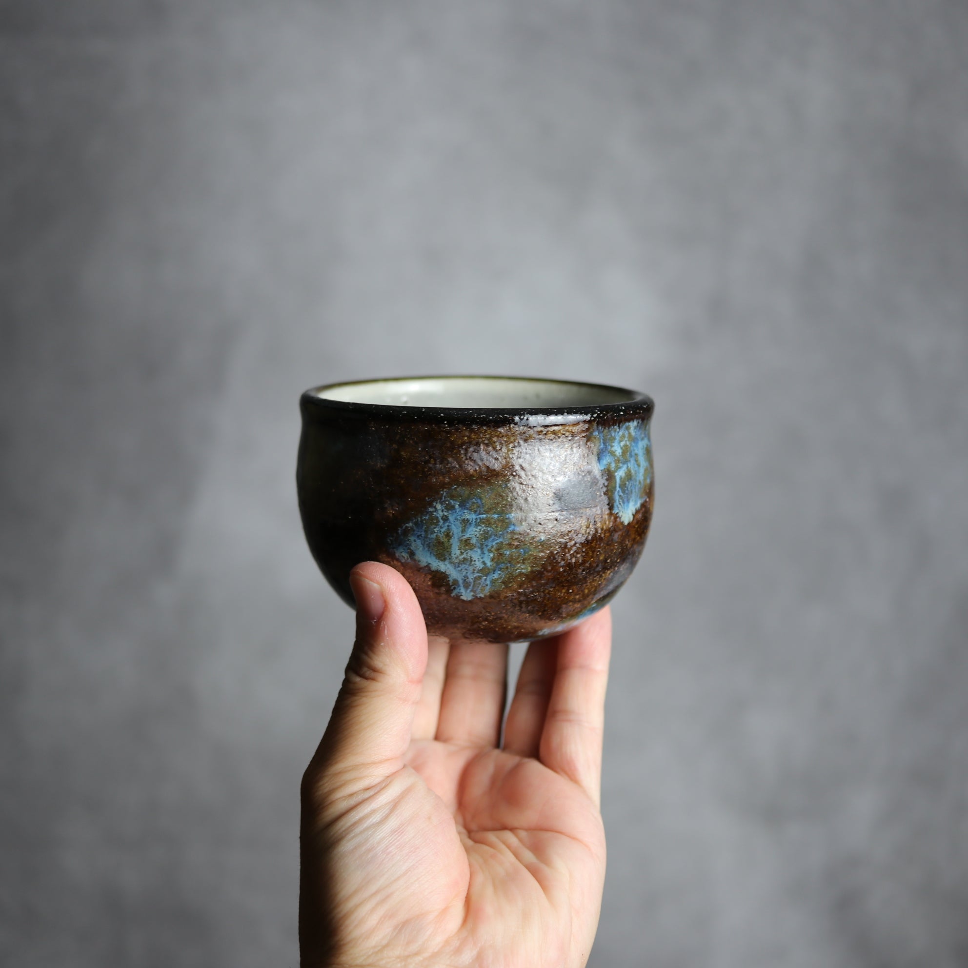 sui - カフェオレボウル1 黒シリーズ やちむん 陶器 sui - mundasui