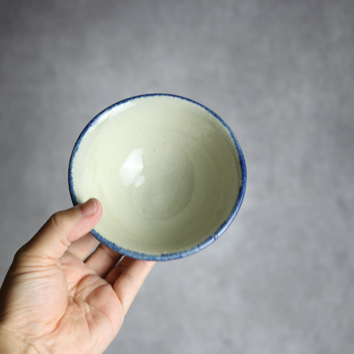 4寸マカイ1 三彩 双葉 やちむん 陶器 漂窯