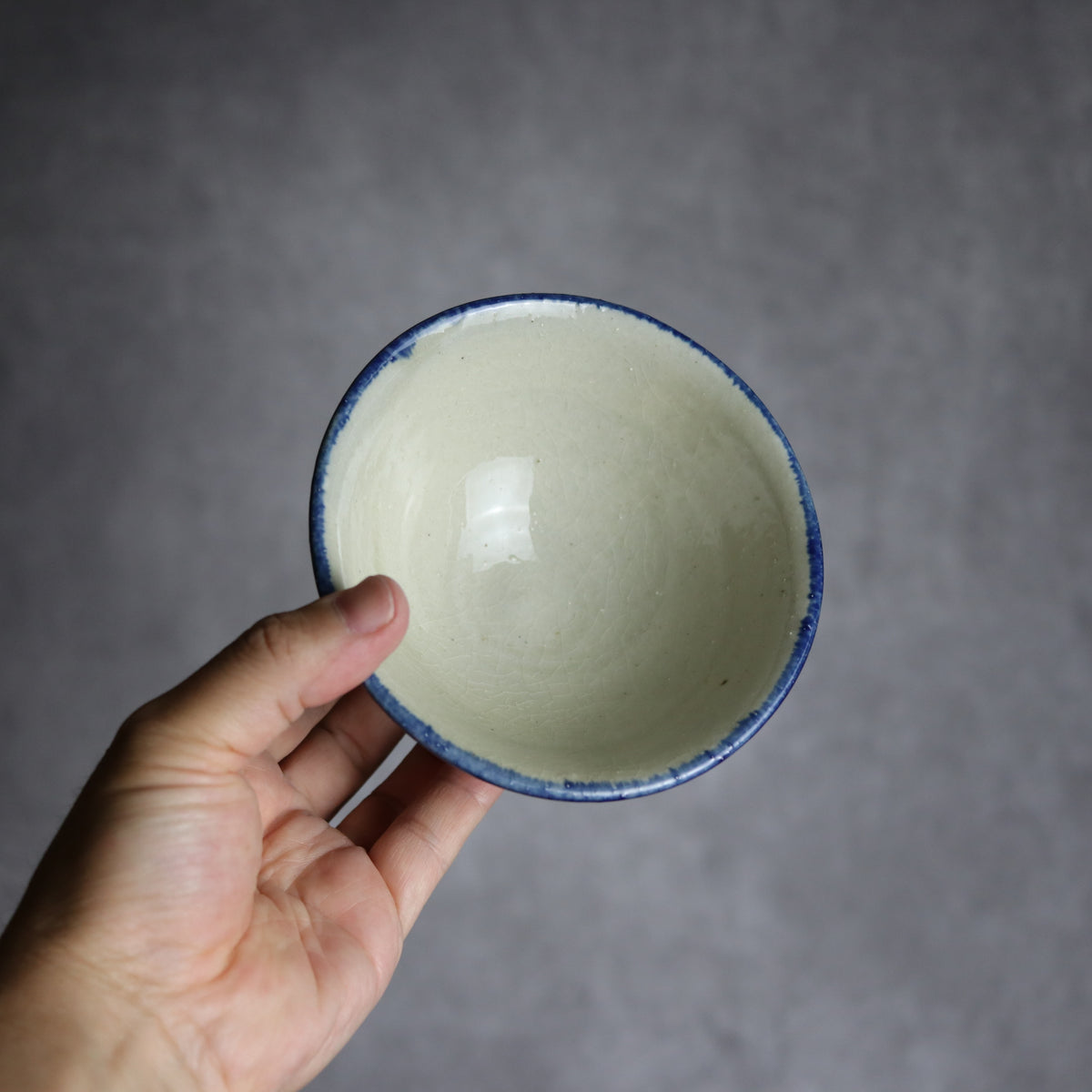4寸マカイ1 三彩 双葉 やちむん 陶器 漂窯