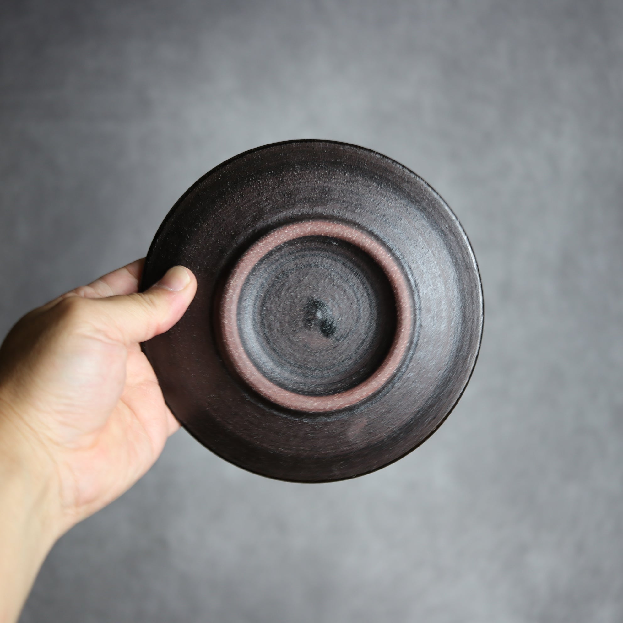 sui - 5寸皿1 黒シリーズ やちむん 陶器 sui - mundasui