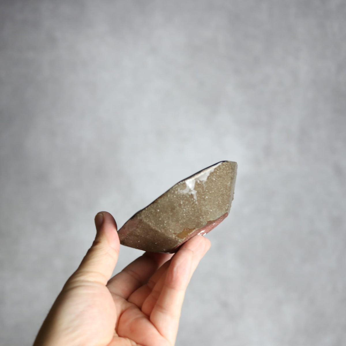 八角皿1 飴 呉須釉 やちむん 陶器 漂窯