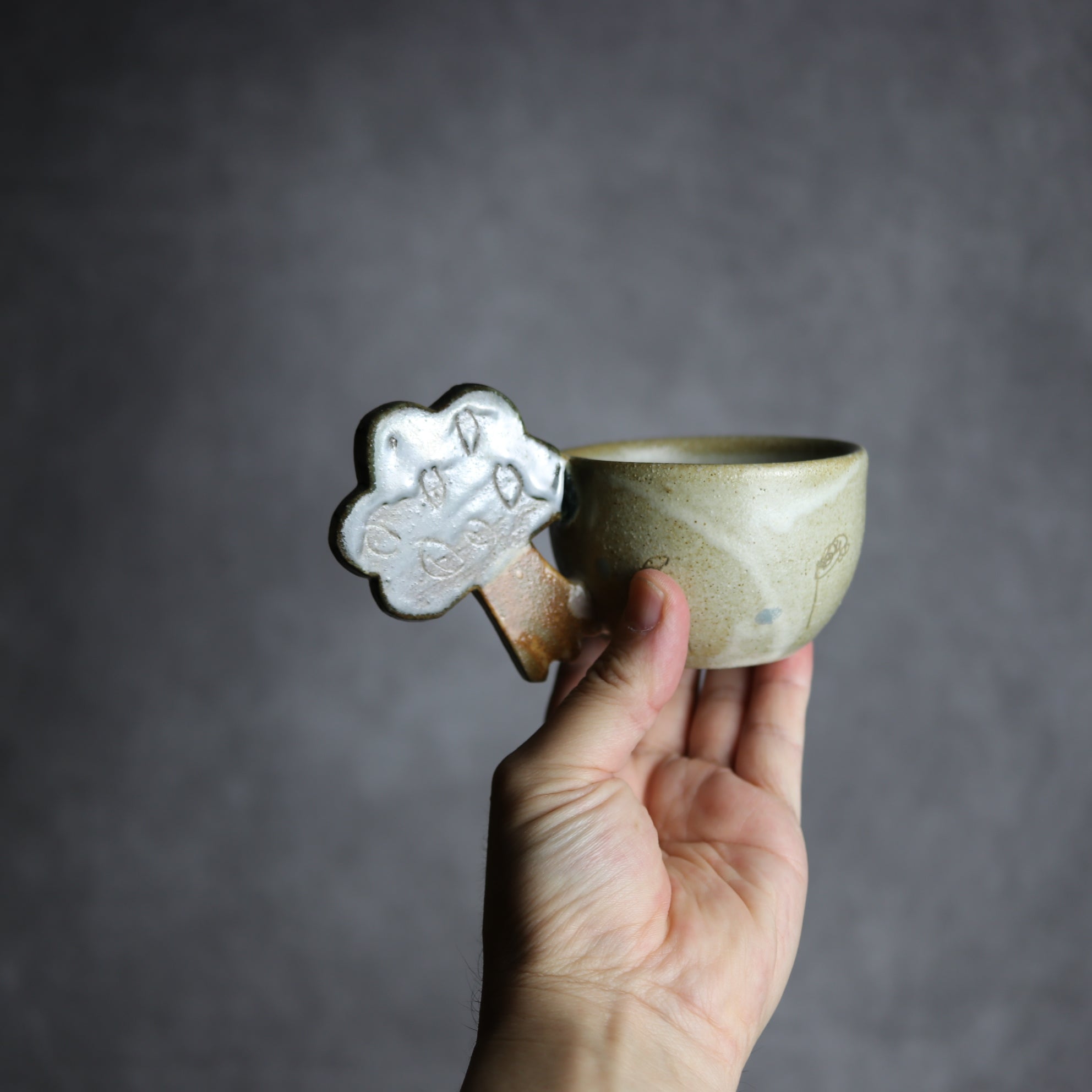 ガジュマルカップ5 やちむん 陶器 土の種