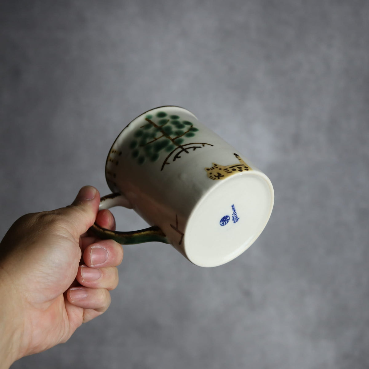 トールマグ ヤマネコマングローブ やちむん 陶器 atelier qucchane