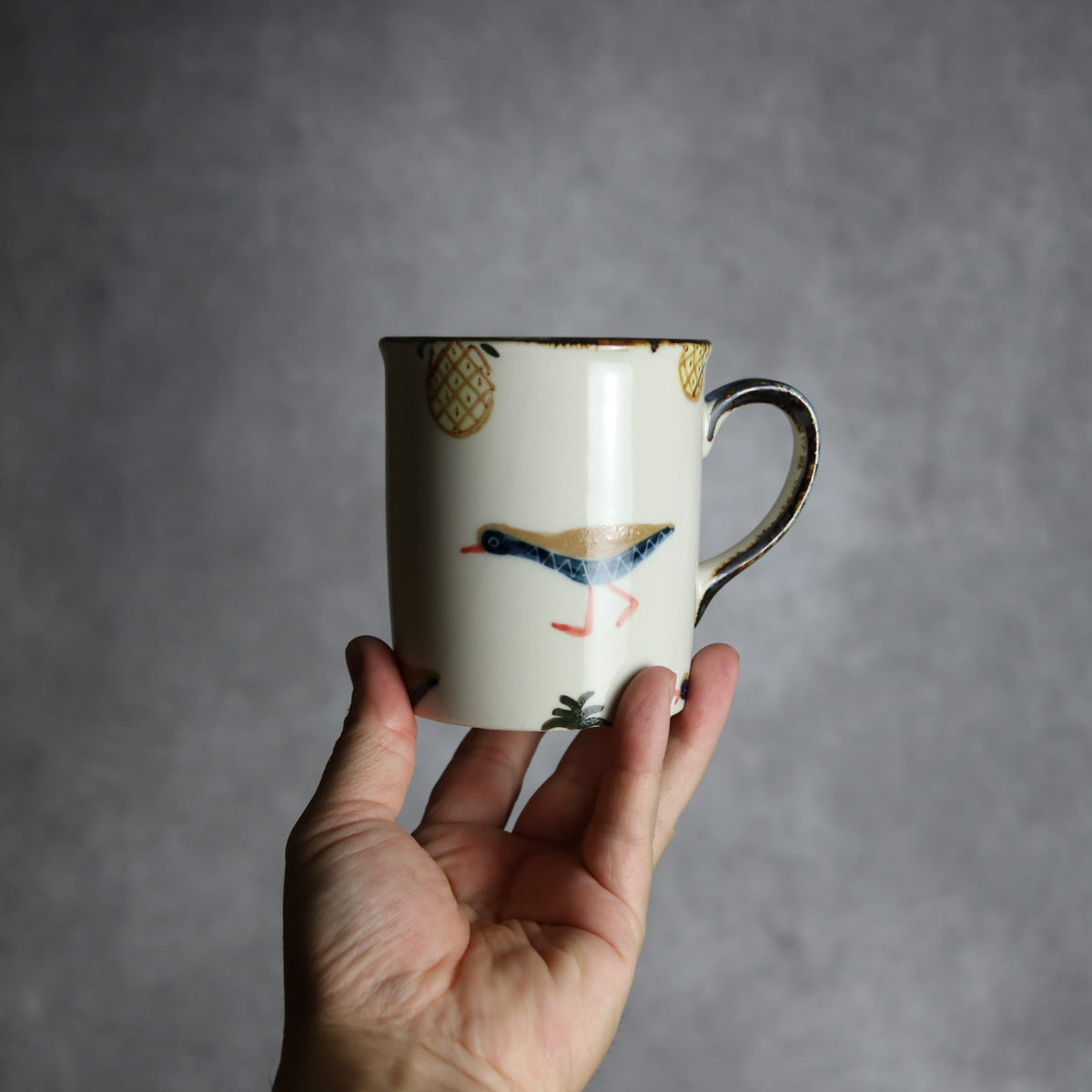 トールマグ ヤンバルクイナパイン やちむん 陶器 atelier qucchane