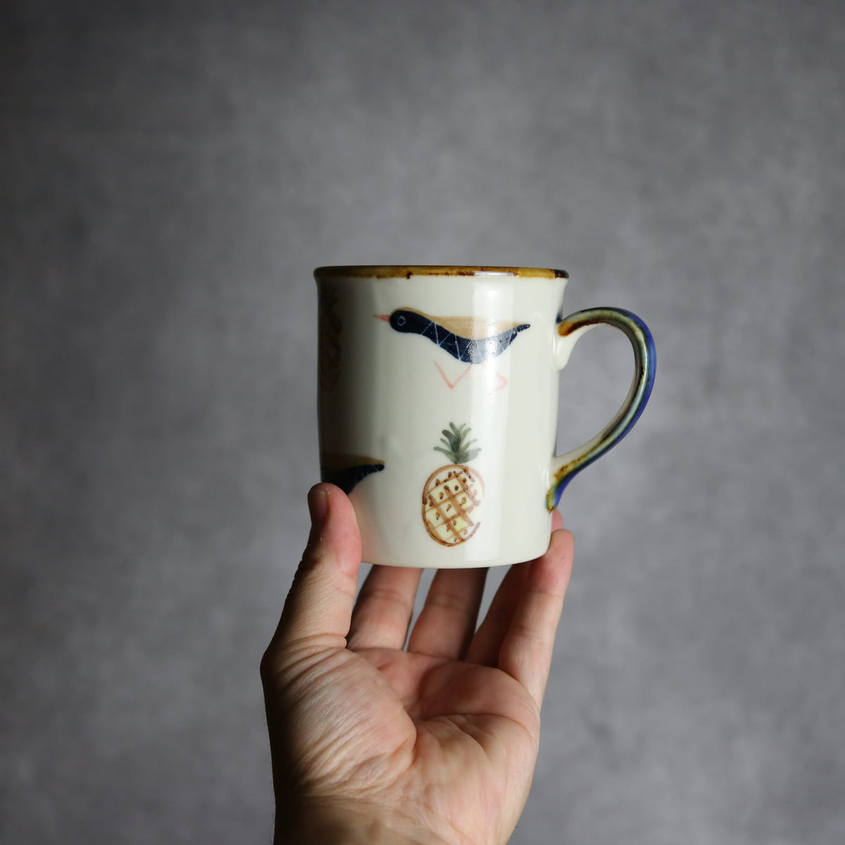トールマグ ヤンバルクイナパイン やちむん 陶器 atelier qucchane