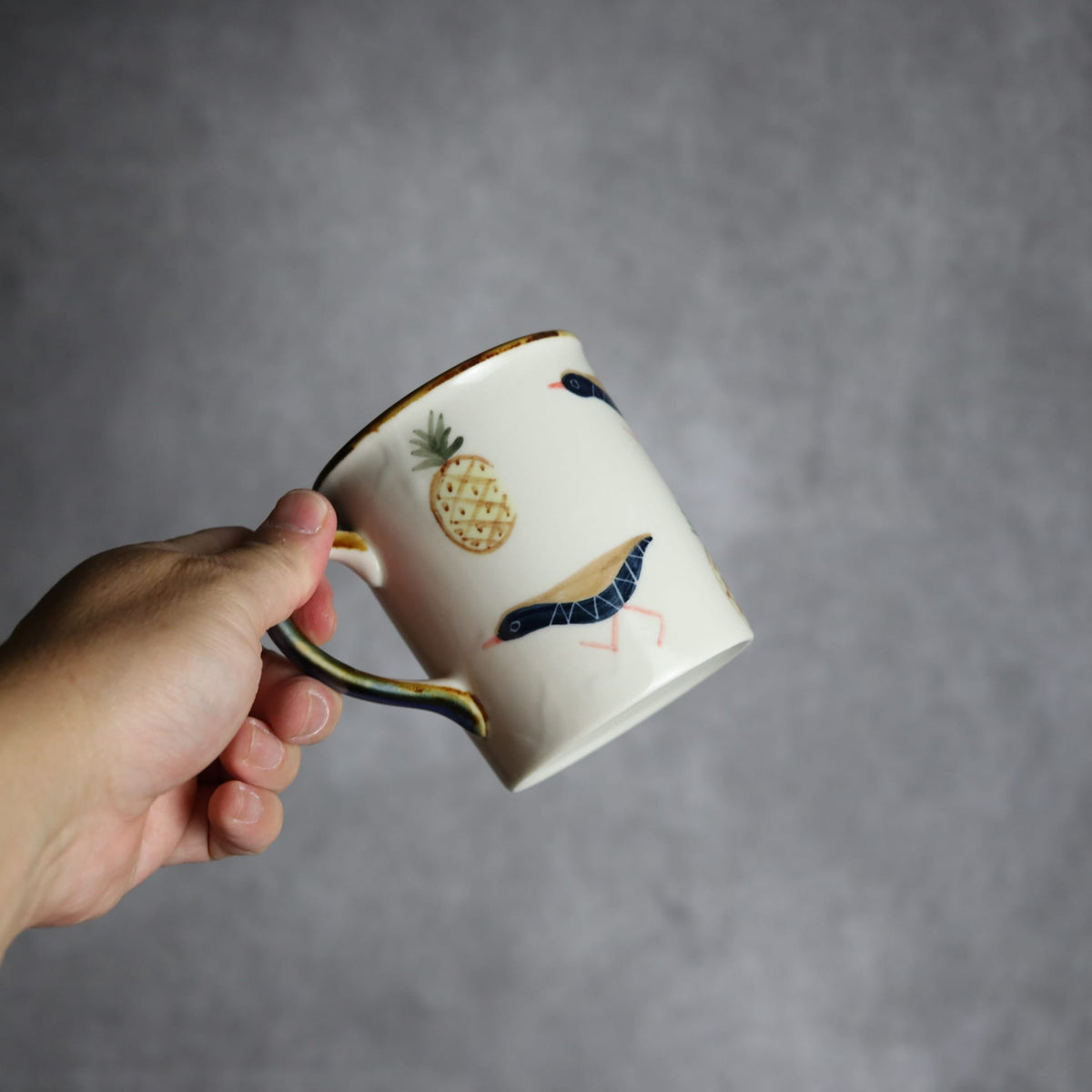 トールマグ ヤンバルクイナパイン やちむん 陶器 atelier qucchane